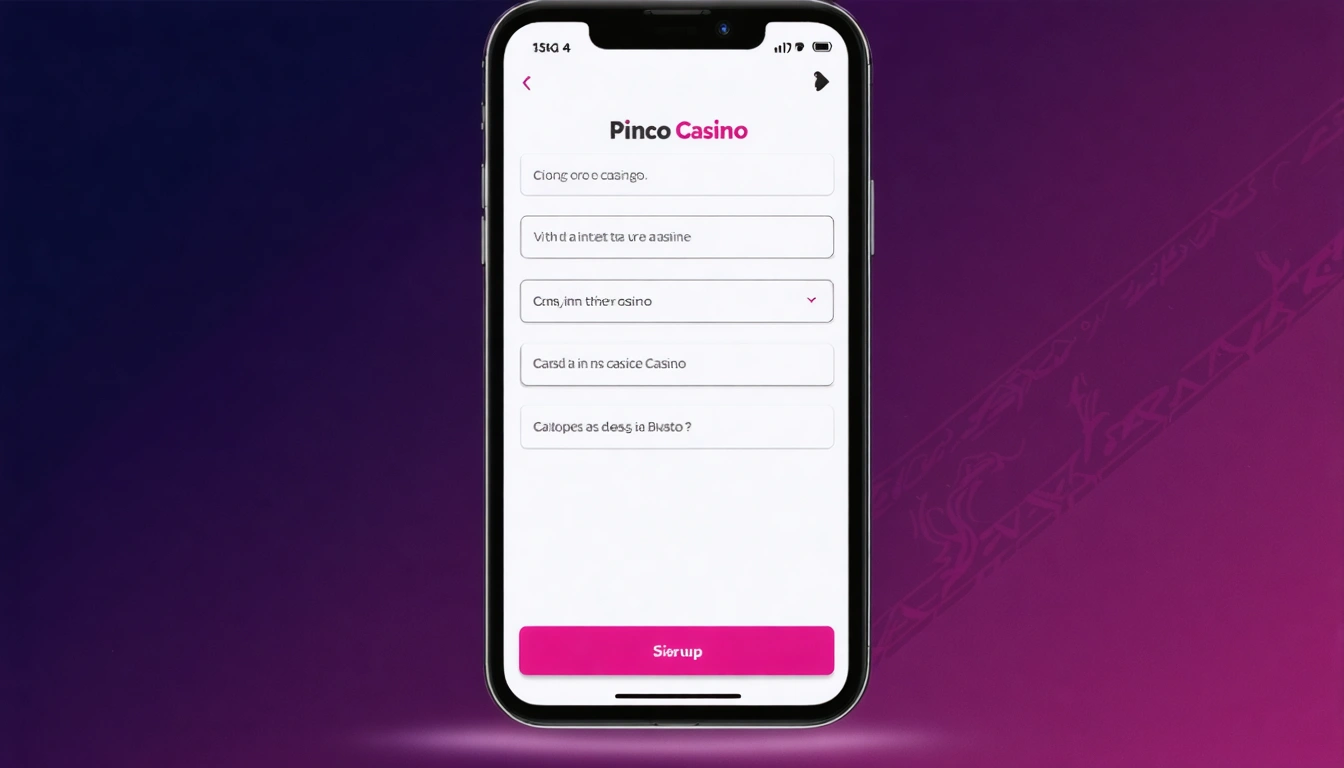 signup Pinco Casino